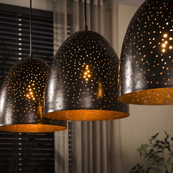 36c7-c34e-4394-a3b0-a9e39c8afde8 Hoyz Collection - Hanglamp Kosmos - Bruin - 30x120x150 cm