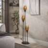 Hoyz Collection - Vloerlamp Cocoon - Bruin - 35x35x168 cm