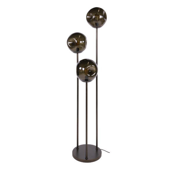 Hoyz Collection - Vloerlamp Stellar - Bruin - 32x32x164 cm