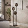 Hoyz Collection - Vloerlamp Stellar - Bruin - 32x32x164 cm