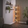 Hoyz Collection - Vloerlamp Soll 4-lichts - Amber Glas