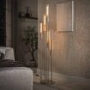 Hoyz Collection - Vloerlamp Tube - Beige - 30x30x175 cm