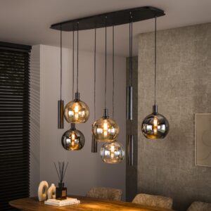 4cbc-0824-4f5b-a531-70204b6aadf7.jpg Hoyz Collection - Hanglamp Sfera Tricolore 5+4-lichts - Artic Zwart