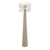 Hoyz Collection - Vloerlamp Curl - Beige - 40x40x145 cm