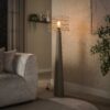 Hoyz Collection - Vloerlamp Curl - Beige - 40x40x145 cm