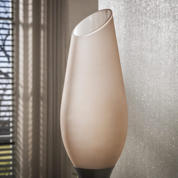 Hoyz Collection - Vloerlamp Cocoon - Bruin - 35x35x168 cm