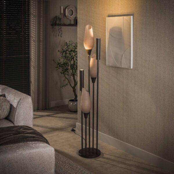 7f2b-17e9-470a-a537-d338cec346b8.jpg Hoyz Collection - Vloerlamp Cocoon - Bruin - 35x35x178 cm