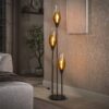 Hoyz Collection - Vloerlamp Cocoon - Bruin - 35x35x168 cm