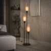 Hoyz Collection - Vloerlamp Cocoon - Bruin - 35x35x168 cm