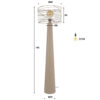Hoyz Collection - Vloerlamp Curl - Beige - 40x40x145 cm