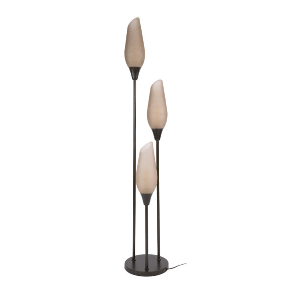 Hoyz Collection - Vloerlamp Cocoon - Bruin - 35x35x168 cm
