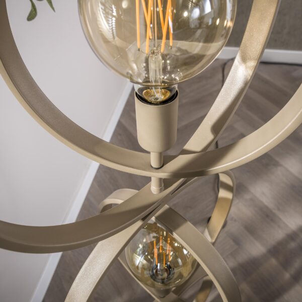 Hoyz Collection - Vloerlamp Turn Around 3-lichts - Beige