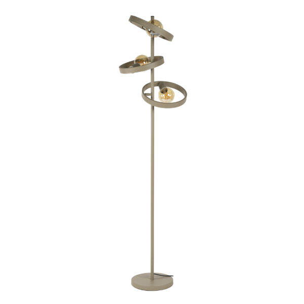 Hoyz Collection - Vloerlamp Hover 3-lichts - Beige
