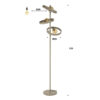 Hoyz Collection - Vloerlamp Hover 3-lichts - Beige