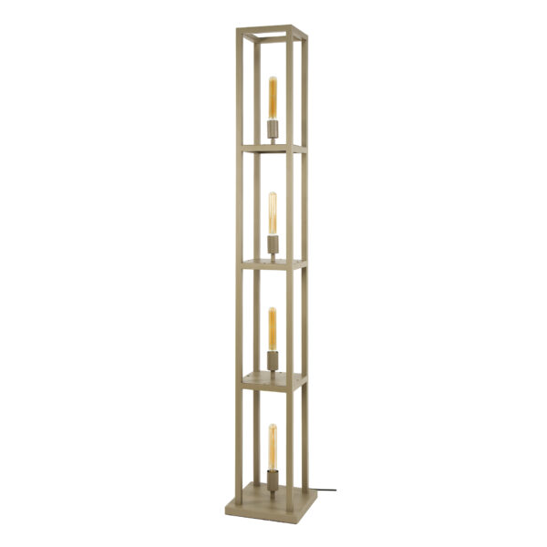 c2d0-0d94-4a3f-9d61-1c02d56c3be2.jpg Hoyz Collection - Vloerlamp Quadra 4-lichts - Beige