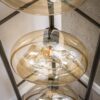 Hoyz Collection - Vloerlamp Soll 4-lichts - Amber Glas