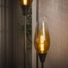 Hoyz Collection - Vloerlamp Cocoon - Bruin - 35x35x168 cm