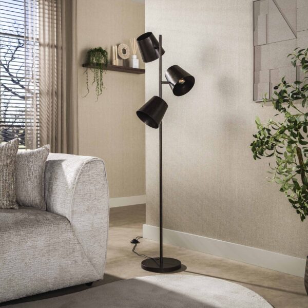 e48d-26ed-493b-afa1-5726eb1e3902.jpg Hoyz Collection - Vloerlamp Kinetic - Bruin - 40x40x167 cm