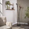 Hoyz Collection - Vloerlamp Wings 2-lichts - Zwart