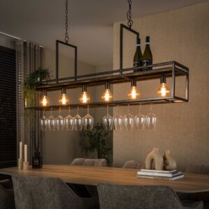 Hoyz Collection - Hanglamp Decorate - Bruin - 28x160x150 cm