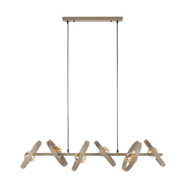 Hoyz Collection - Hanglamp Hover 6-lichts - Beige