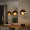 Hoyz Collection - Hanglamp Bubble - Goud - 29x115x150 cm