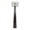 Hoyz Collection - Vloerlamp Curl - Bruin - 40x40x145 cm