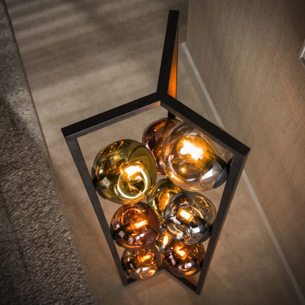 Hoyz Collection - Vloerlamp Stellar - Zwart - 34x34x150 cm