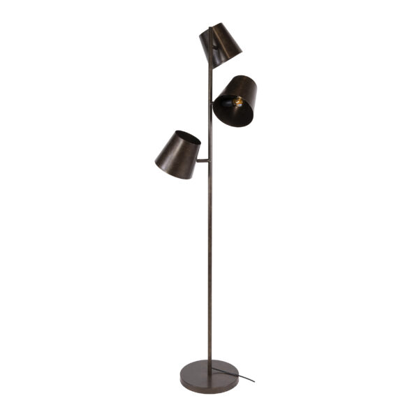 fc6d-3714-4abf-9690-98db4552256d.jpg Hoyz Collection - Vloerlamp Kinetic - Bruin - 40x40x167 cm